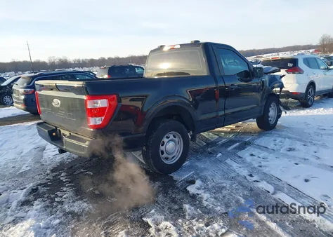 2021 Ford F-150 Xl из США, поврежденный, VIN 1FTMF1CB9MKD07146
